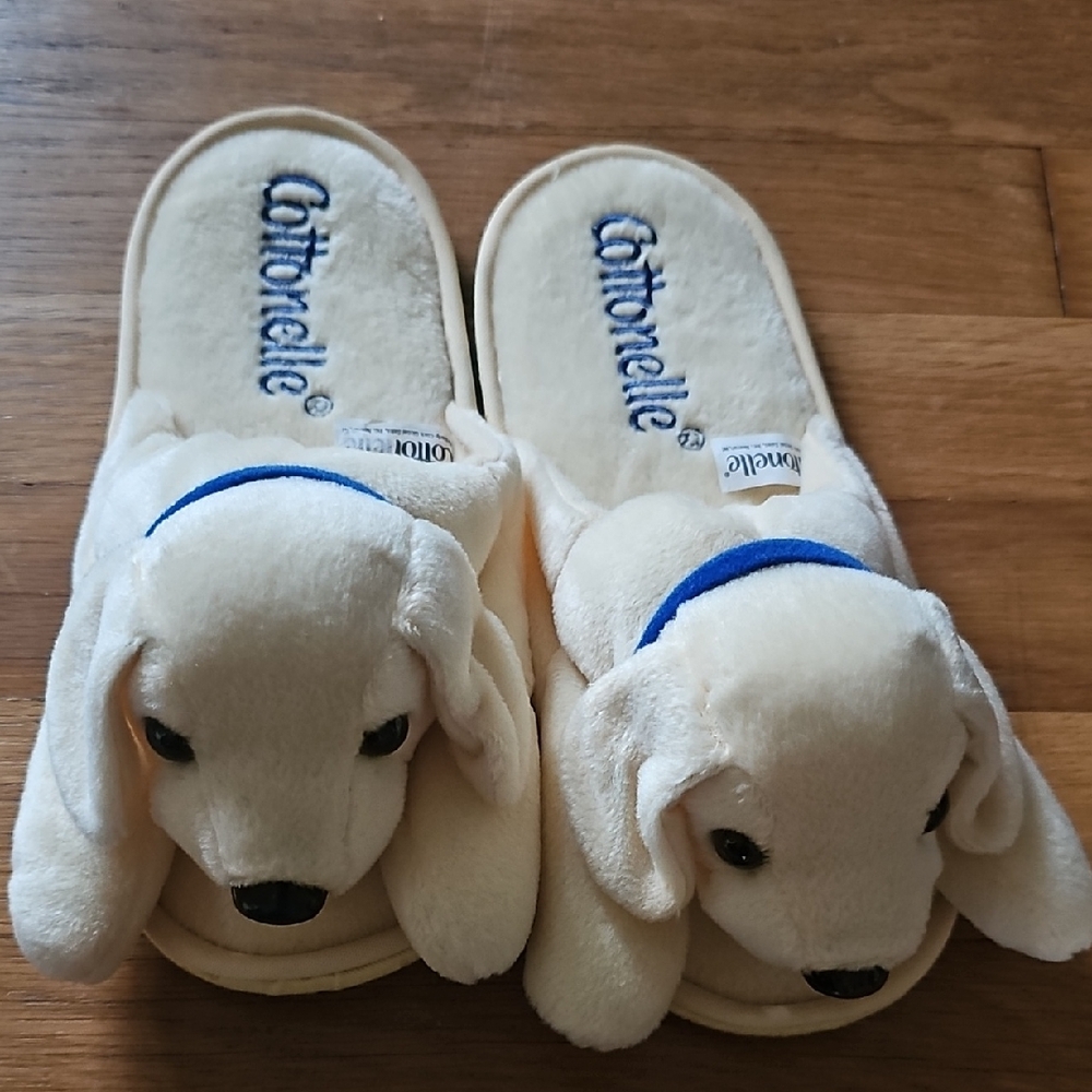 Cottonelle Puppy Dog Slides Adult Size Small Toilet Paper Promo Item New